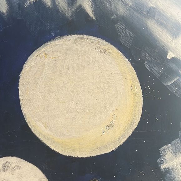 Vintage Snoopy oil painting | 1978 | Artist: Pierrete - Picture 9 of 11